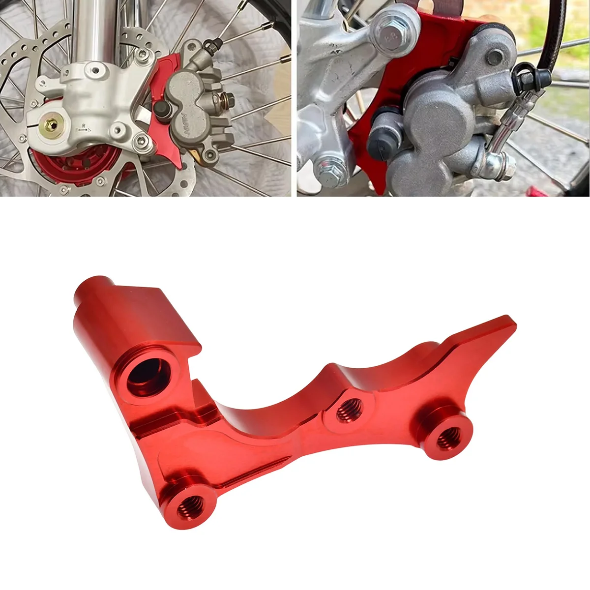 Motocross 270MM Brake Caliper Adapter Bracket For HONDA CRF250R CRF450R CR125 CRF250X CRF250X CRF450X CR CRF 125R 250X 450R 450X