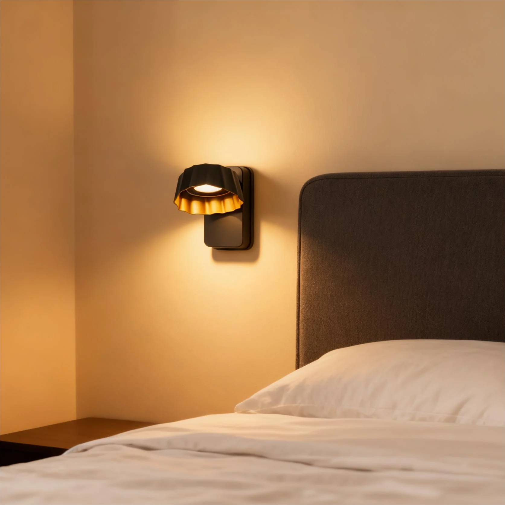 مصباح حائط خارجي LED حديث مقاوم للماء IP65 340 ° دوران الألومنيوم الإبداعية LED السرير ضوء فناء المرآب البيض لاذع مصباح داخلي #3