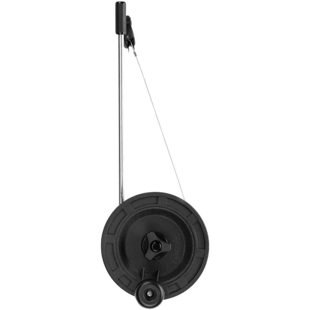 Downrigger manual preto, Post Mount, Laketroller pequeno, Display embalado, # 1073DP