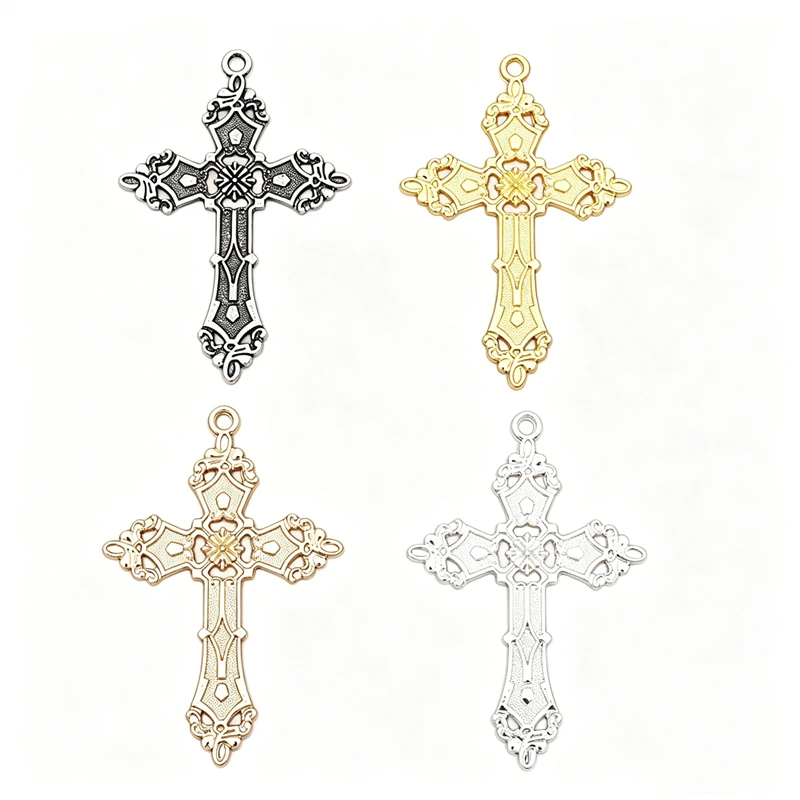 BoYuTe 37*56mm Key Pendant Charms Alloy Material Handmade Diy Jewelry Accessories Factory Wholesale