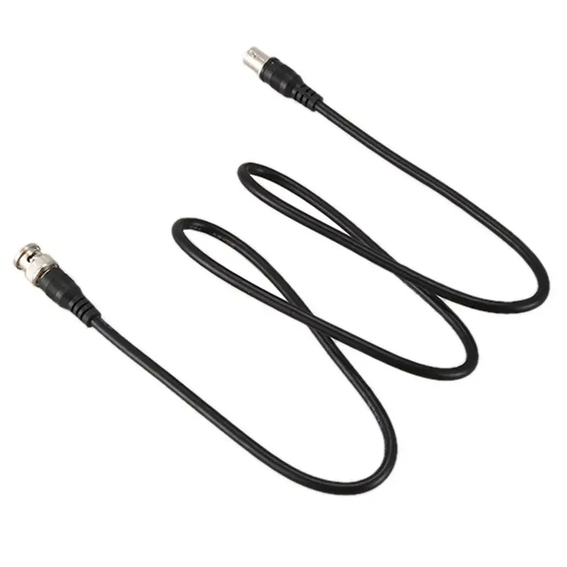 10X BNC Male To Female Plug CCTV Extension Coaxial Line Cable 3.3Ft Long Black-Y41A