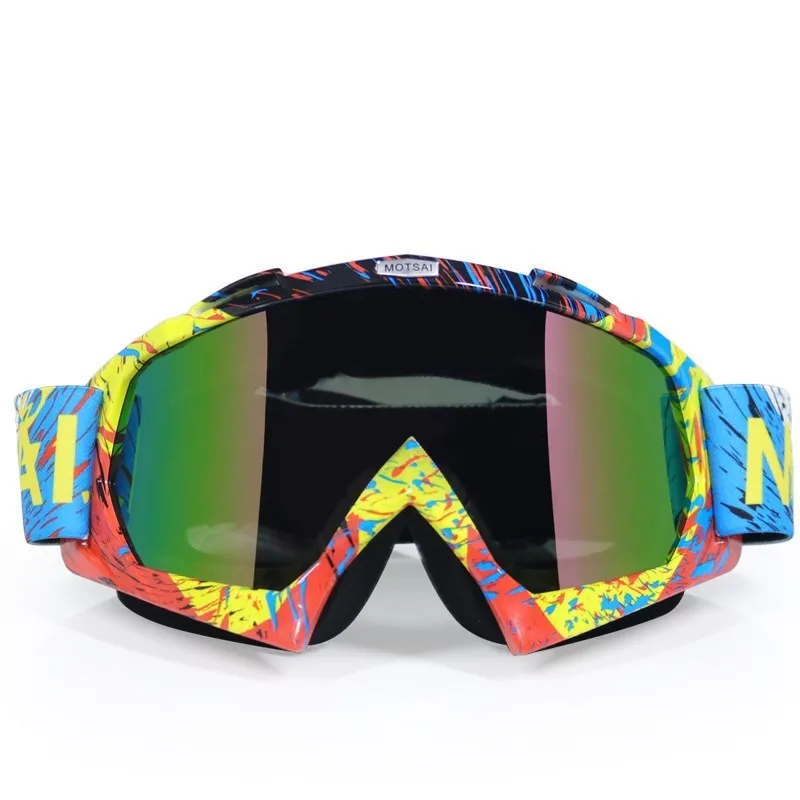 แว่นตา Motocross MX Off Road หมวกกันน็อกแว่นตาสกีกีฬา Gafas สำหรับรถจักรยานยนต์ Dirt BIKE Racing Google แว่นตาผู้ชายผู้หญิง