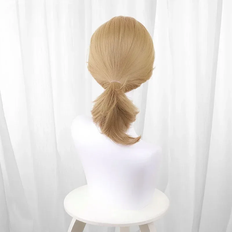 Identity V Уютный парик для косплея в канун Рождества Painter Game Identity V Парик Эдгар Вальден Косплей Длинный коричневый парик