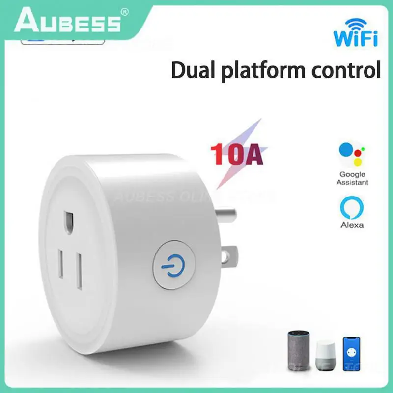 

Wifi Smart Power Socket 10a Remote Socket Wireless Timer Plug Us Plug Socket Smart Home