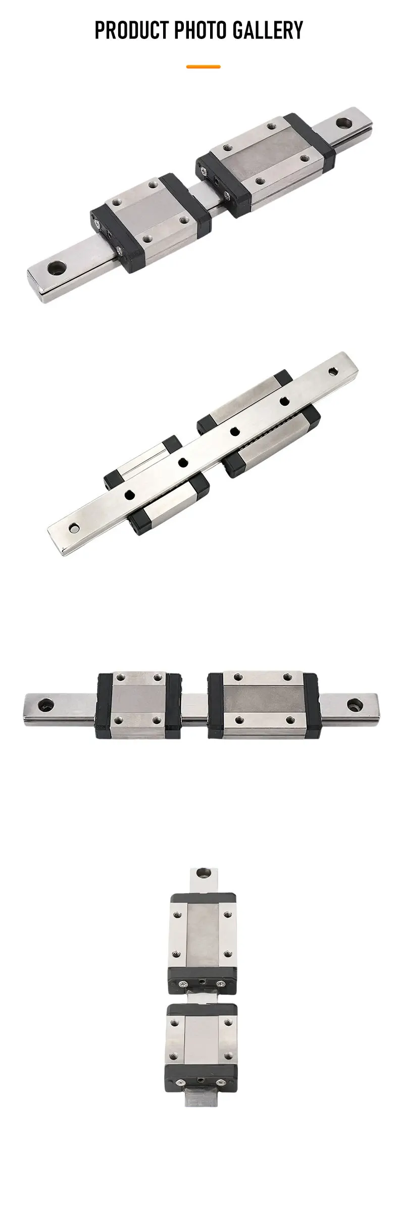 1 Stück Linearführung MGN12 MGN15 MGN7 MGN9 100 150 200 250 300 400 500mm Miniatur-Linearschiene + 1 Stück MGN7C MGN9C MGN12H Wagen – Detail 15