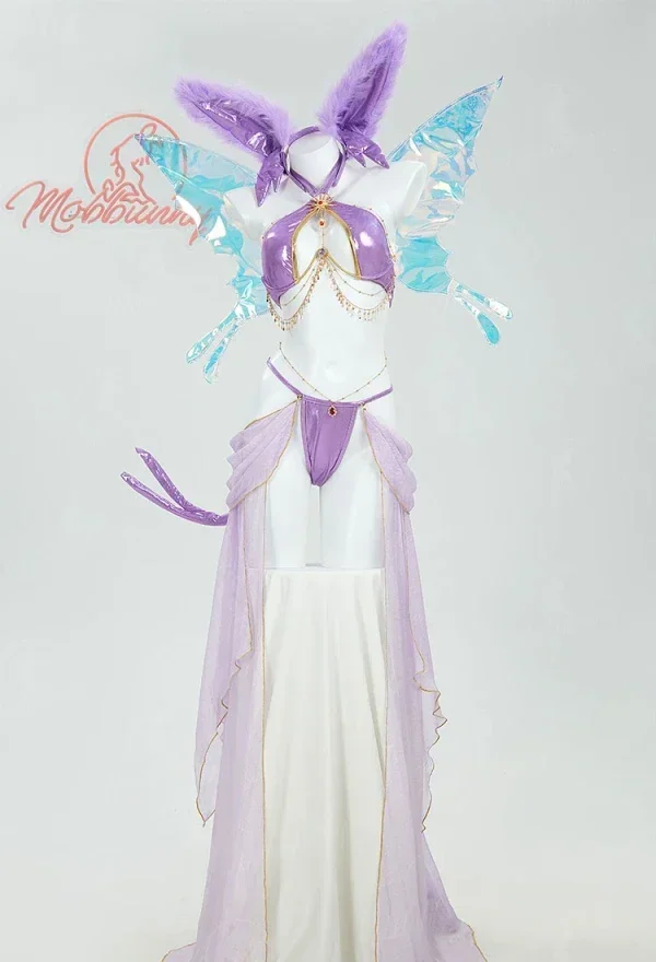 

CosplayMobbunny Women's PM Derivative Elf Cosplay Costume Outfit Tail and Headband Accessory
