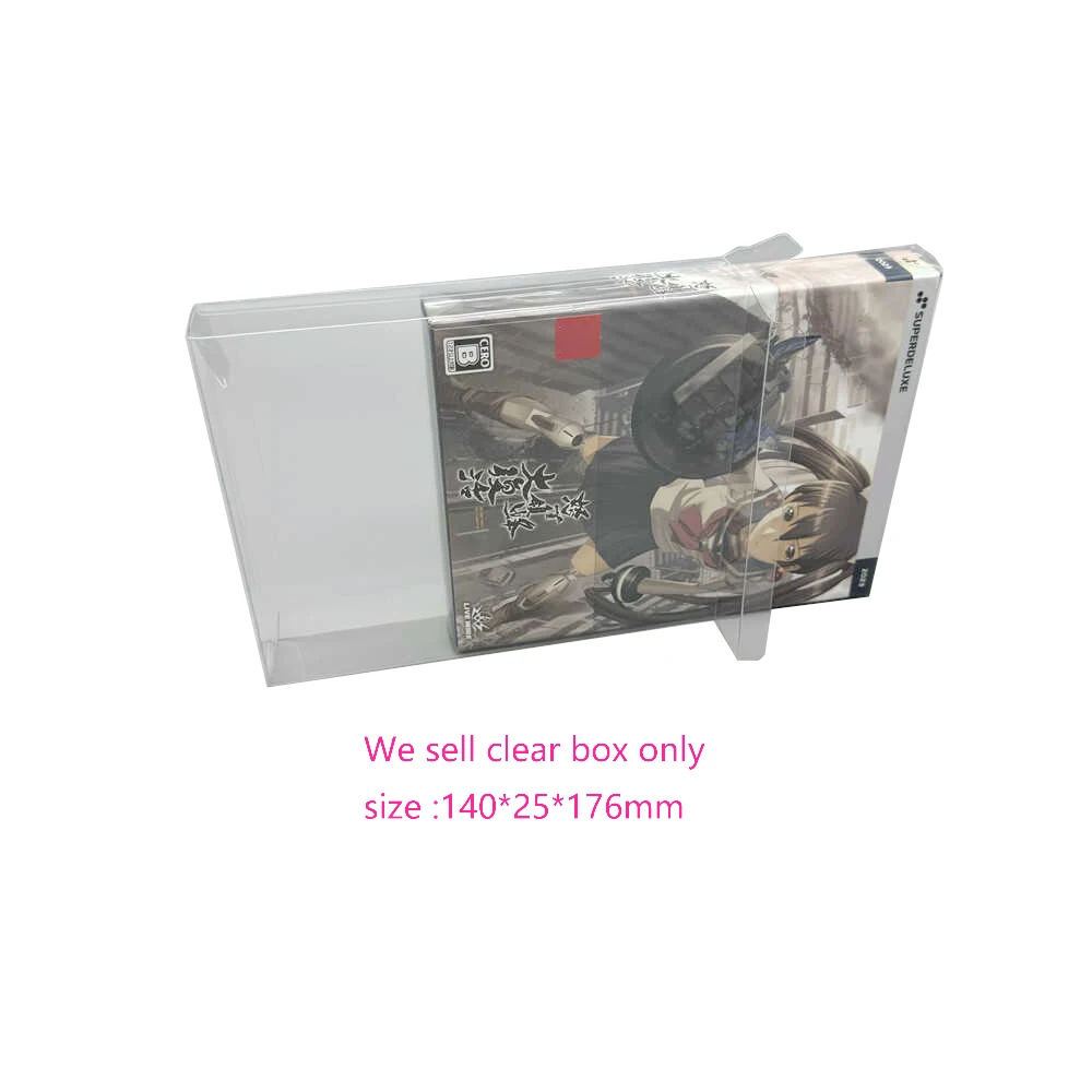 PET cover  For Switch NS  DoDonPachi Daifukkatsu   Japan game limited edition   protection collection Display  Storage box