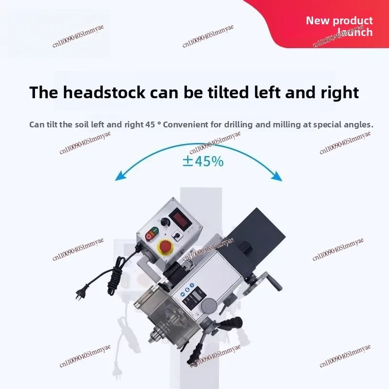 

Industrial desktop milling machine Small household bench drilling lathe