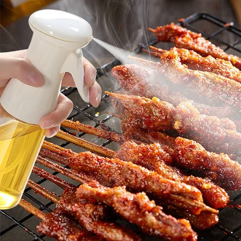 BBQ Cooking Olive Oil Sprayer Olive Oil Spray Kitchen Baking Oil Spray Empty Bottle Vinegar Bottle Dispenser Salad 500ML