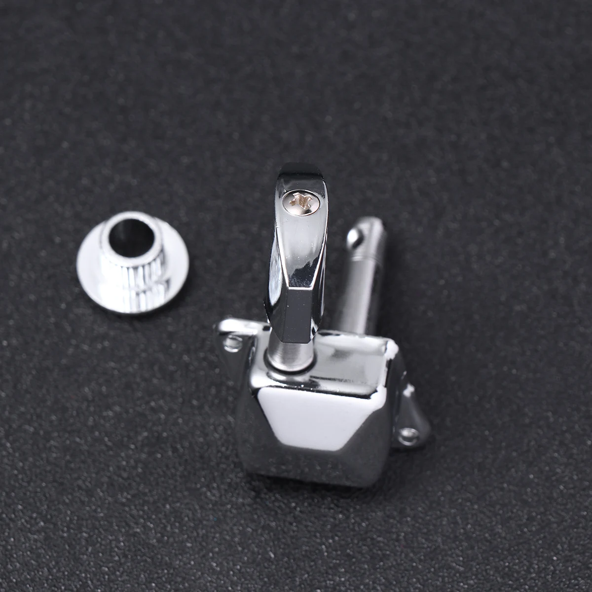 

6pcs Guitar Tuning Pegs Silver Semi-Closed Vintage Style Metal Body For Folk Guitar Replacement Durable Machine Heads Instrument