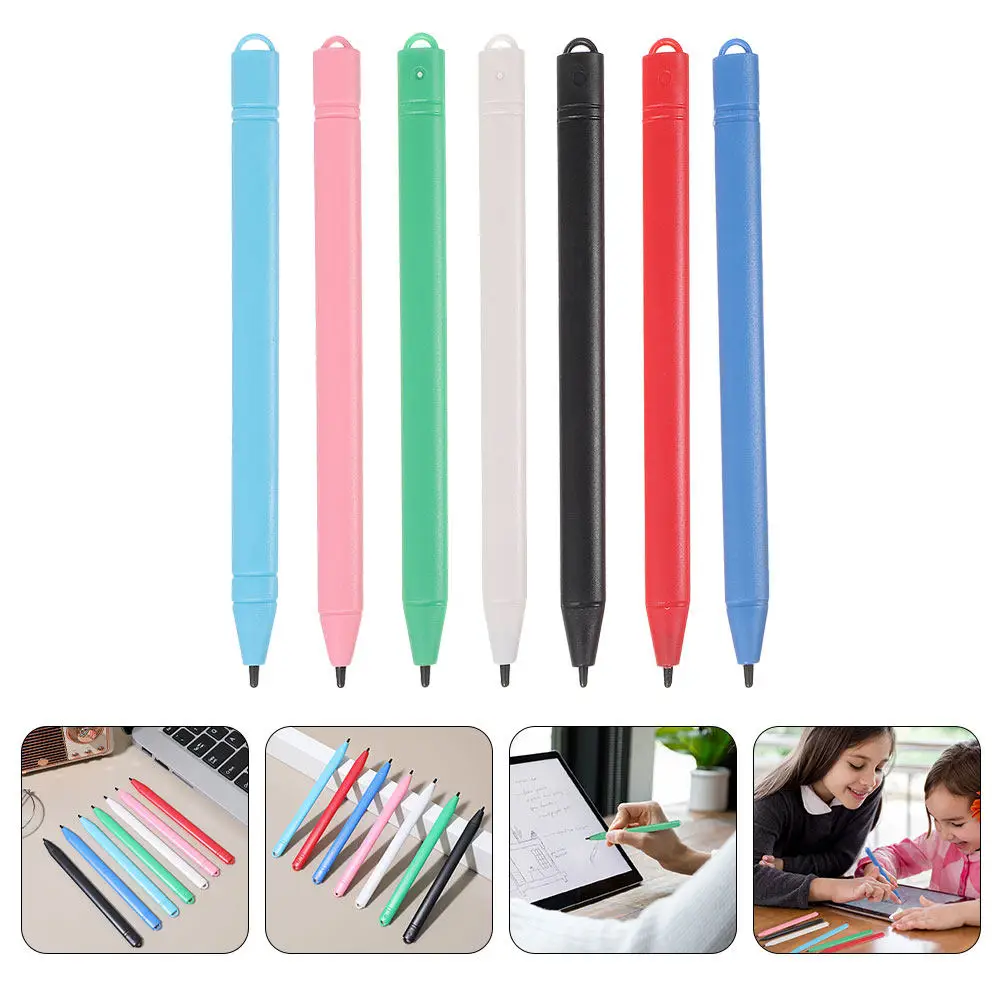 14Pcs Stylus Pen for Writing Tablet LCD Doodle Board Kids Educational Stylus Pen Pressure Sensitive Line Thickness Control
