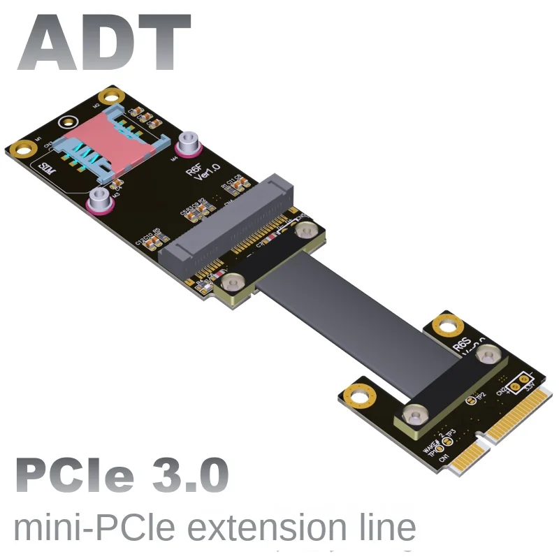 MPCIe Extension Cable Adapter card Wireless Card Extension Mini PCI-e supports line length customization