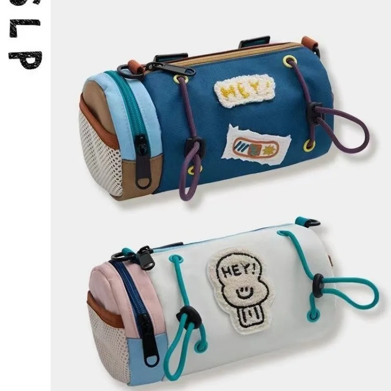 1pc New Cross-style Bicycle Backpack Cute Girl Shoulder Strap Handlebar Large Capacity Storage Bag for Outdoor Use