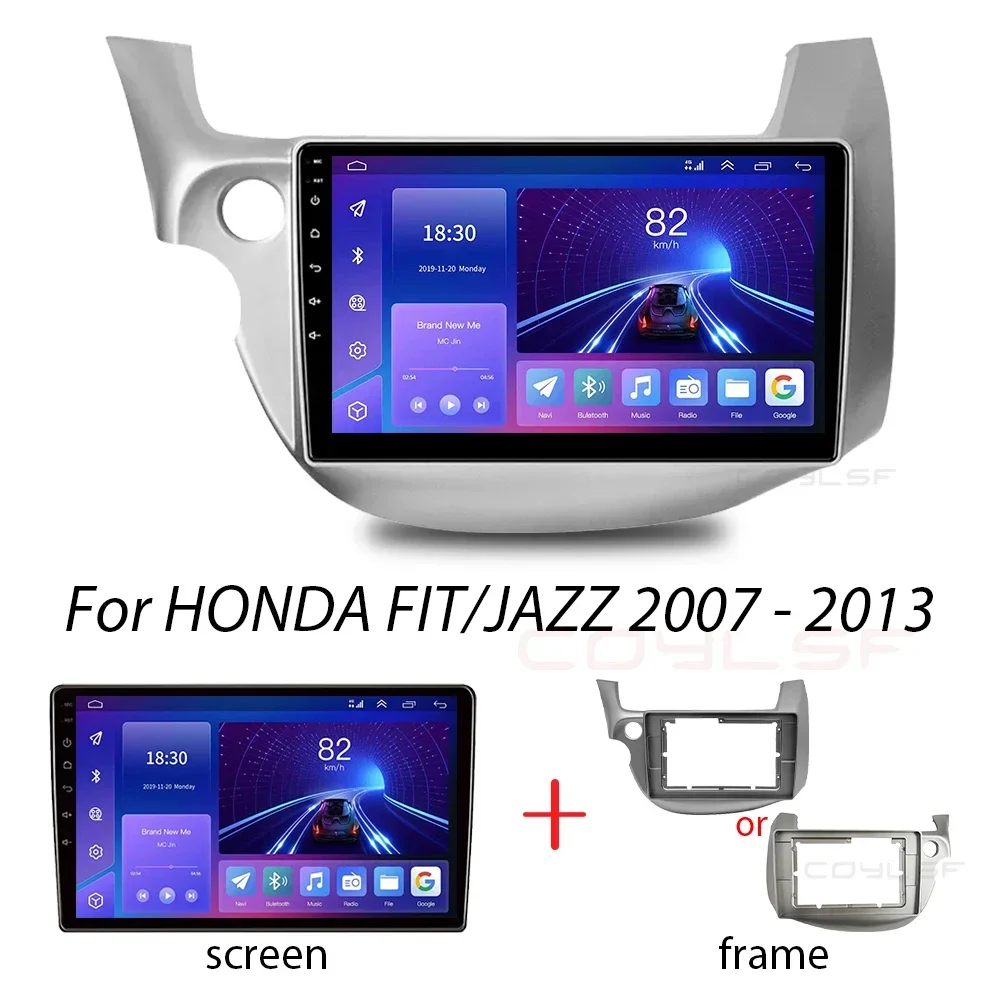 2 din Android13 auto gps Car Radio Multimedia For HONDA FIT JAZZ 2007-2013 Autoradio Stereo 4G Carplay dvd Head unit