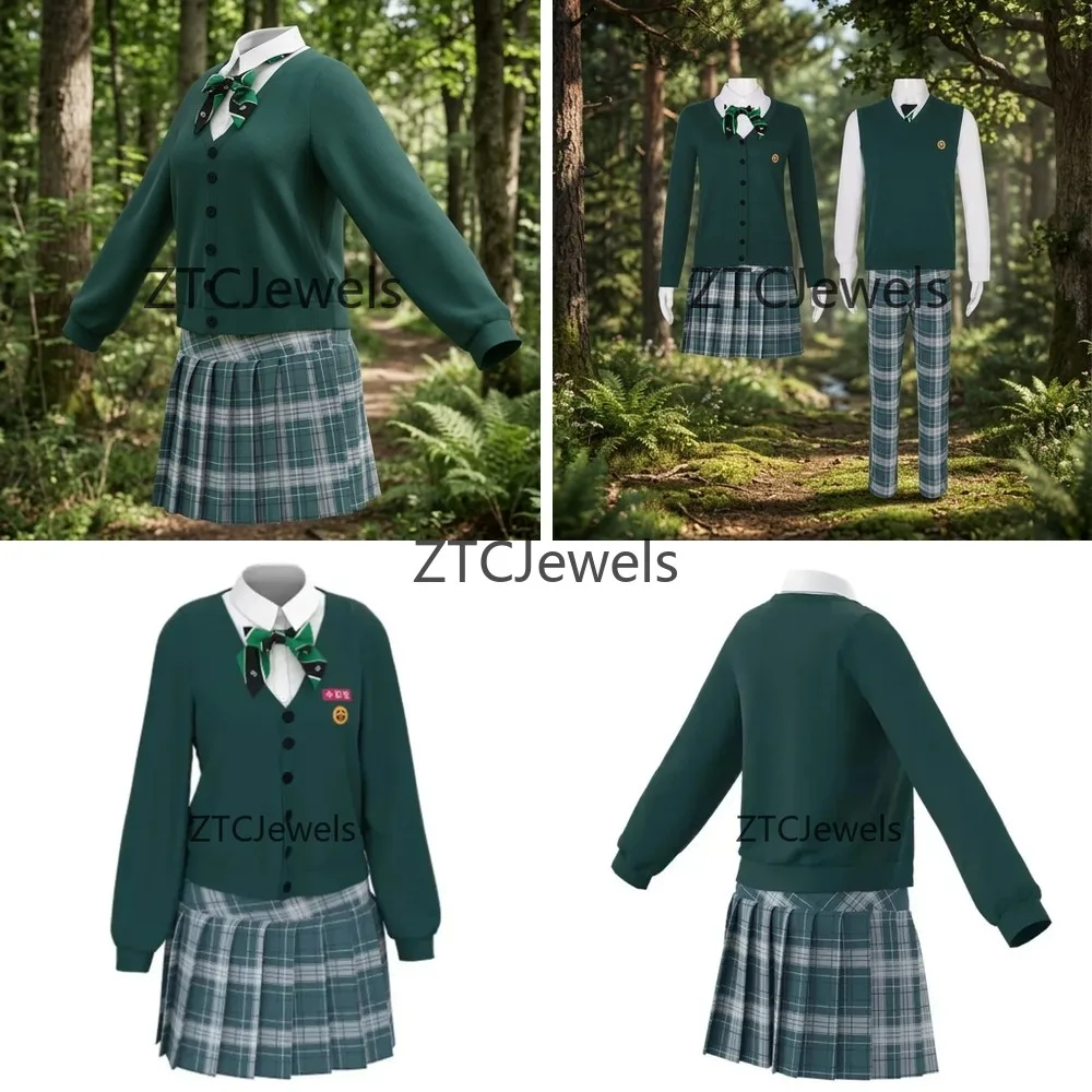 All of Us Are Dead Cosplay-Kostüm, Zombie-Schuluniform-Outfit für Männer und Frauen, Halloween-Party-Auftritt