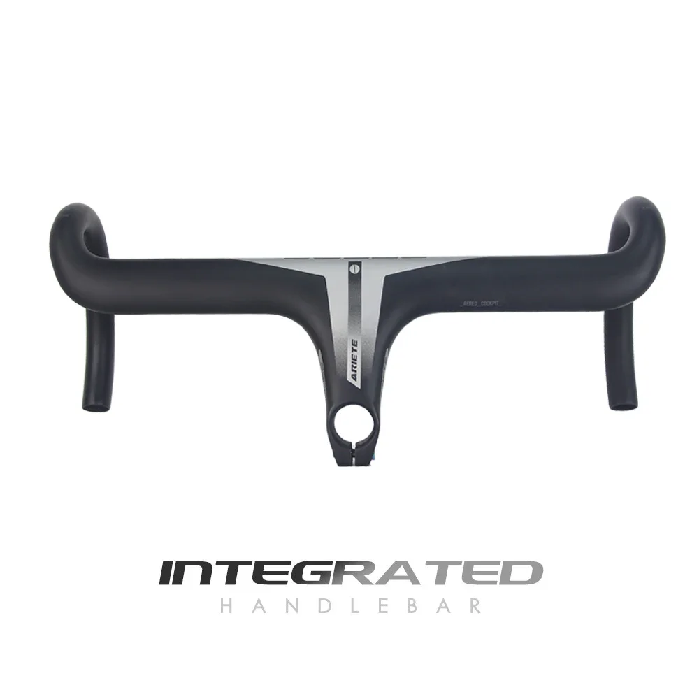 JAVA DECAF ARIETE T1000 bicicleta de carretera de fibra de carbono completa un peso del manillar alrededor de 377,8 g (380*80mm) diámetro de la abrazadera 28,6 MM