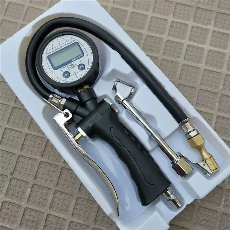 

Automobile Tire Pressure Gauge Inflatable Pressure Gauge Tire Pressure Monitoring System Test Diagnostic Tool Air Gun Nozzle