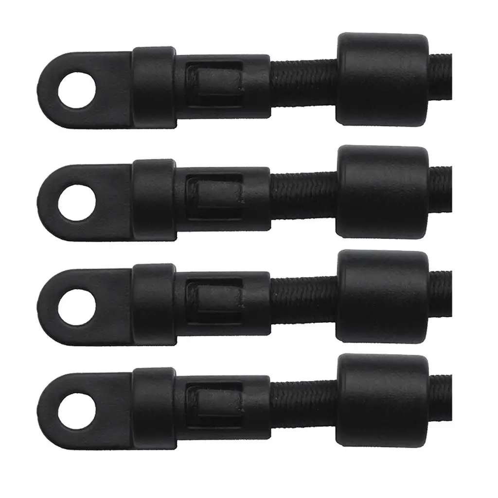 Nylon Bungee Cord End Stop Weather Resistant Kayak Accessories for Ropes for Boat Custom Paddle Clips