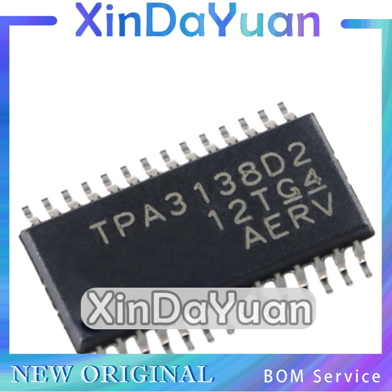 10 pcs TPA3138D2PWPR HTSSOP-28 Mono Class D Audio Amplifier IC Chip