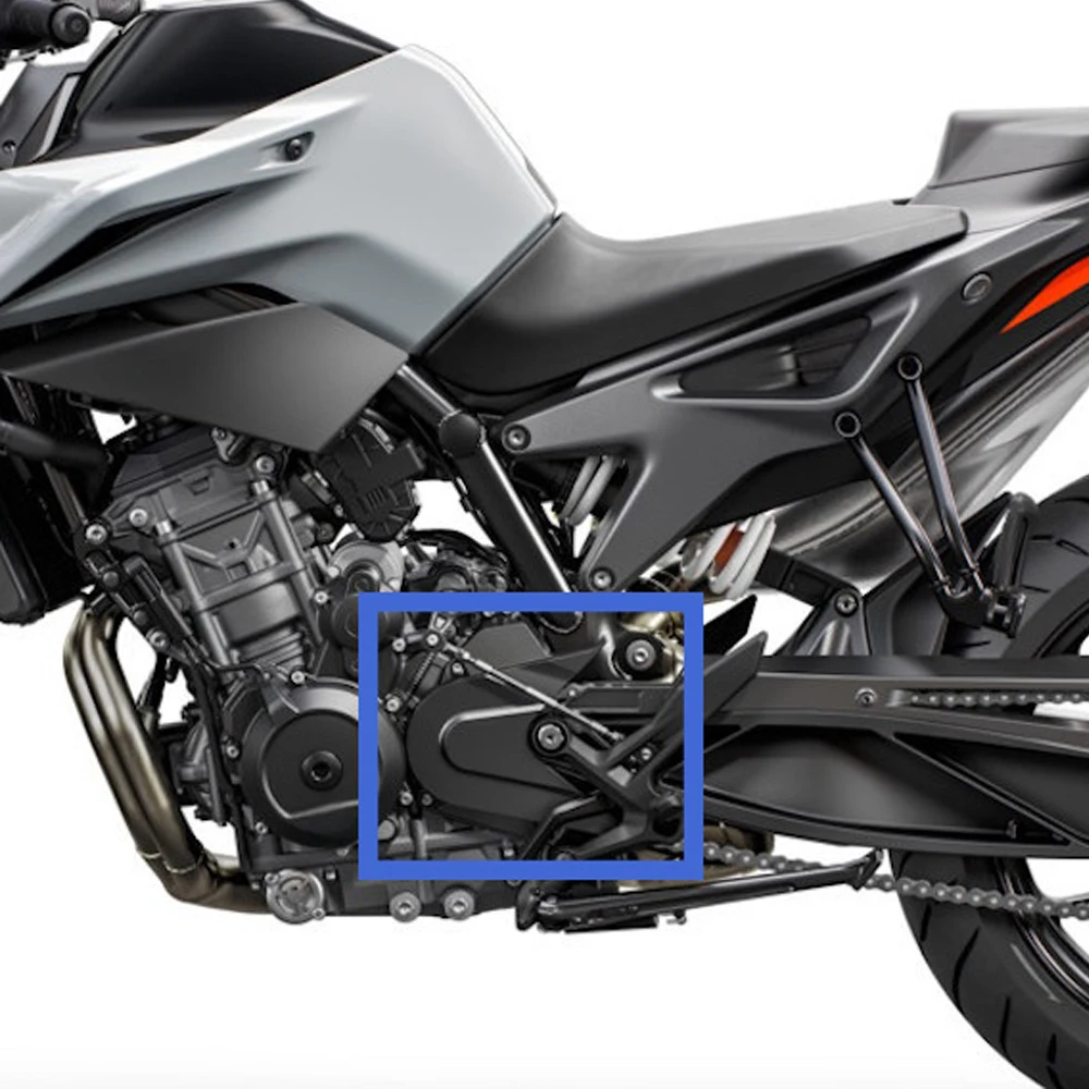 For KTM 790 890 Duke 2018-2022 2023 2024 100% Carbon Fiber Motorcycle Front Chain Guard Sprocket Cover Duke 790 890 accessories