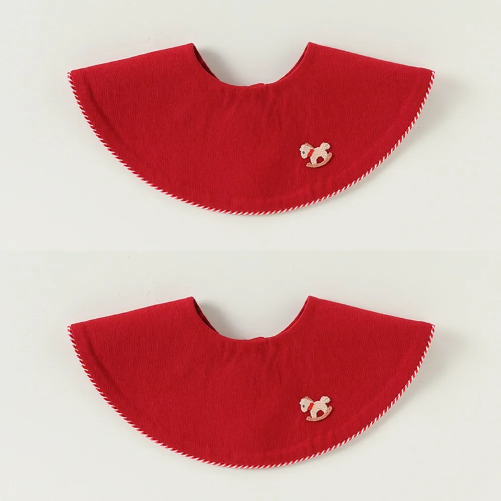 High Quality Pure Cotton Bibs 360 ​​° Rotate Soft Bandana Drool Bibs Essentials Absorbent Teething Drooling Bib For Boys Girls