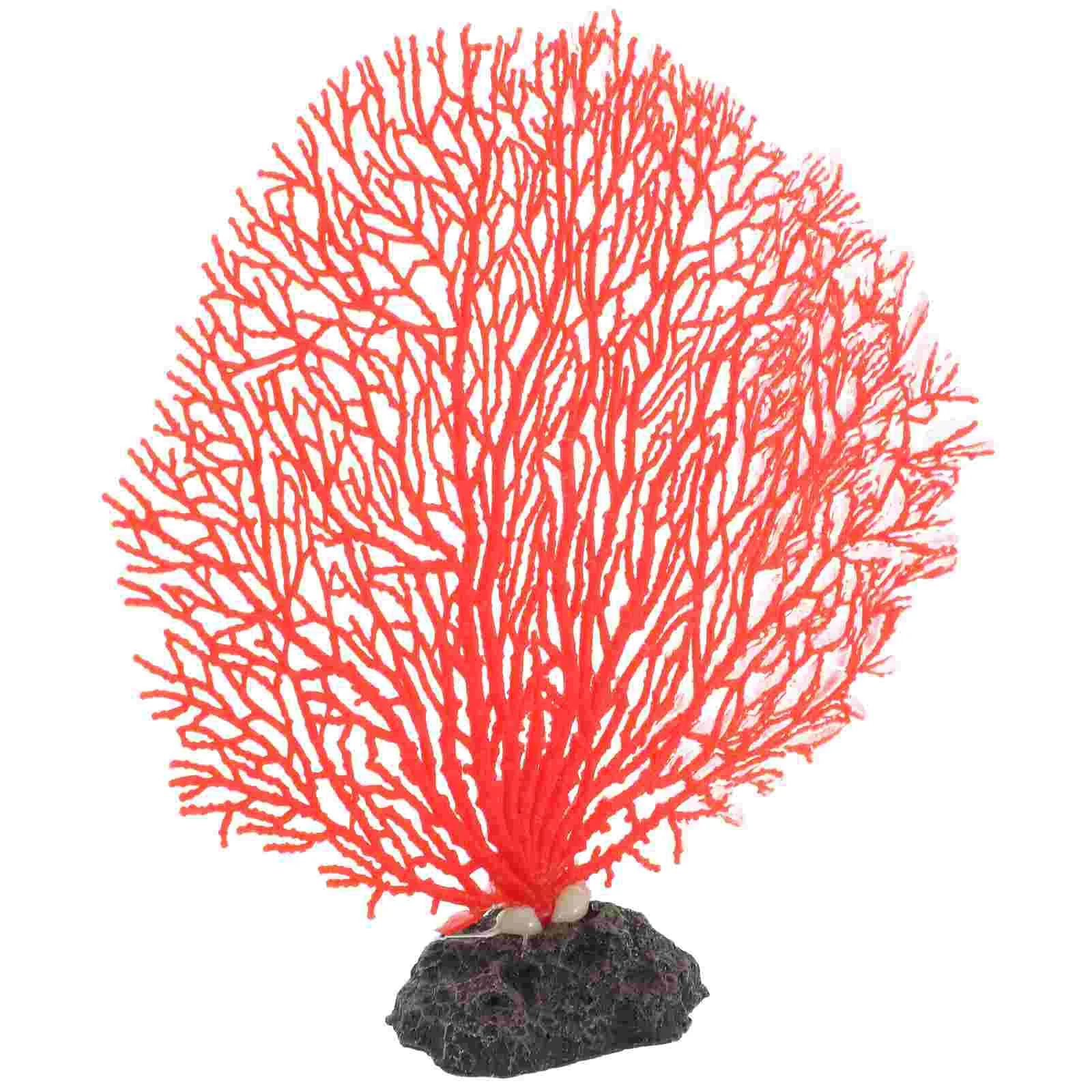 

Simulated Coral Wall Creative Aquarium Desktop for Underwater Artificial Plant Decorative Landscape Tank Decoration