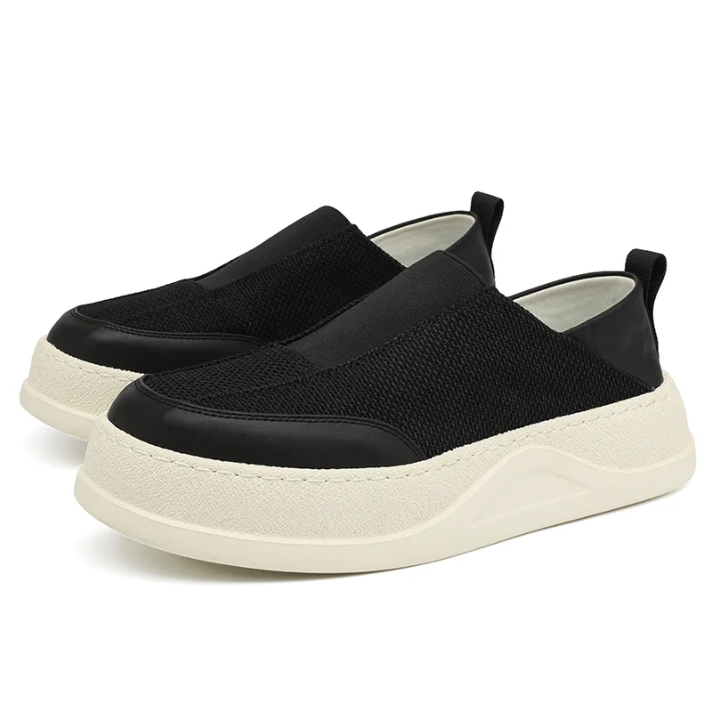 

Fashion and Comfortable Rubber Outsole Men Shoes 2026 New Mans Casual Sneakers Mesh Breathable Anti Slip Running Footwear