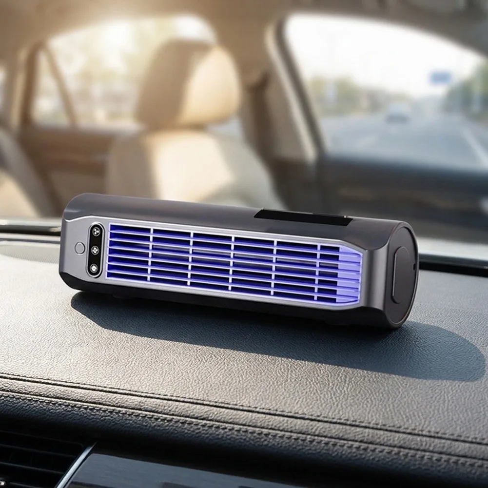 USB Rechargeable Bladeless Wall Fan Quiet Brushless Motor 3 Settings Nail-Free Mounting for Home Office Kitchen Use