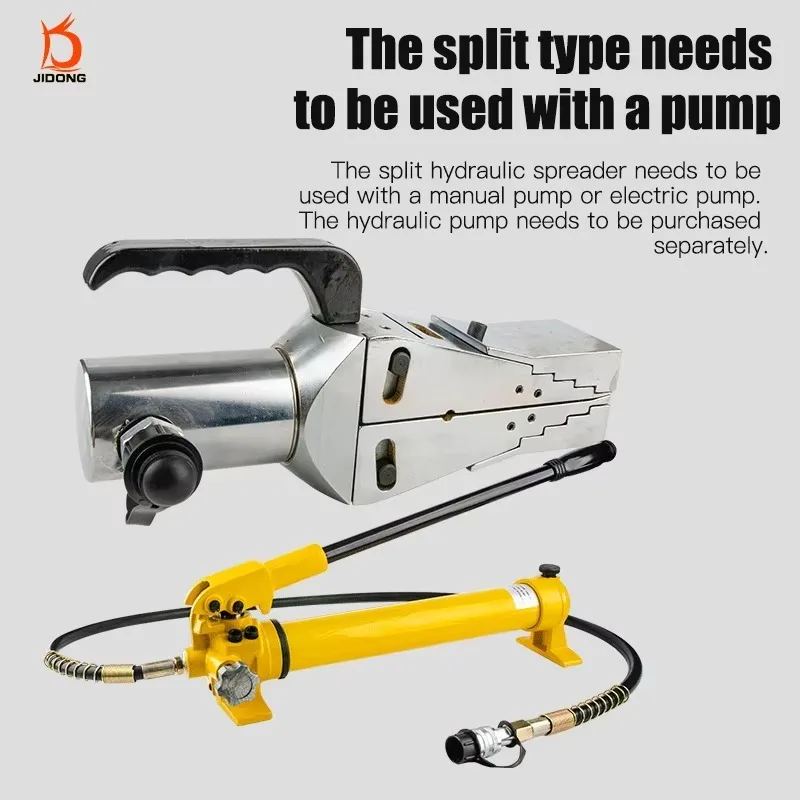 

FSH-14 Portable Hydraulic Flange Expander For Fire Fighting And Building Maintenance Split Flange Separation Tool With Hand Pump