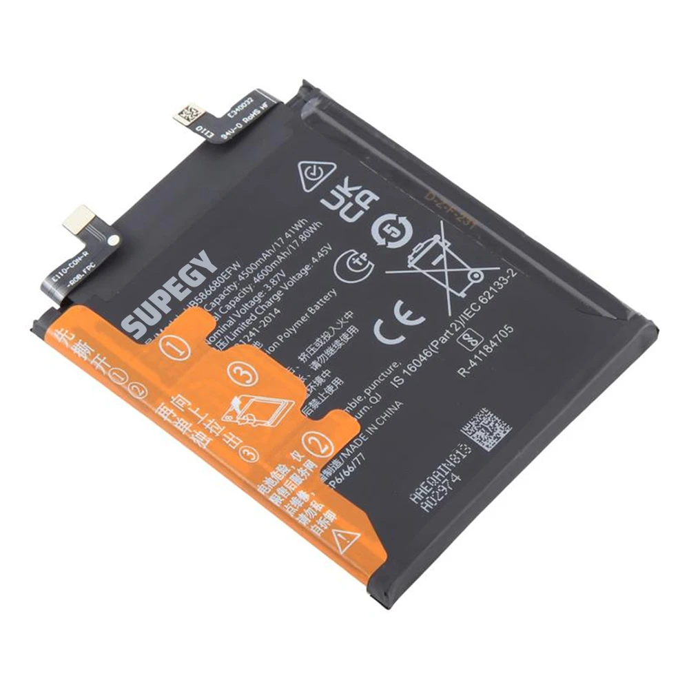 100% New High Capacity HB586680EFW Battery For HUAWEI Magic 4/Magic 4 Ultimate/Magic 4 Pro Phone batteries batteria+Free Tools