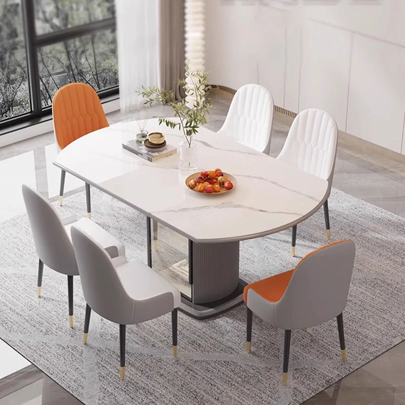 

New Minimalist Simple Dining Table Extendable Restaurant Apartmen Classic Tables Tea Groceries Mesas De Jantar Room Furniture