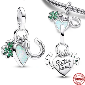 2024 New Cherry Chameleon Ragn Keychain DIY 925 Silber Sillline Granulo Cabber Original Pandora Jewerlry Accessoire Armband 10 Hauptverkaufstabellen in Misagas - №4