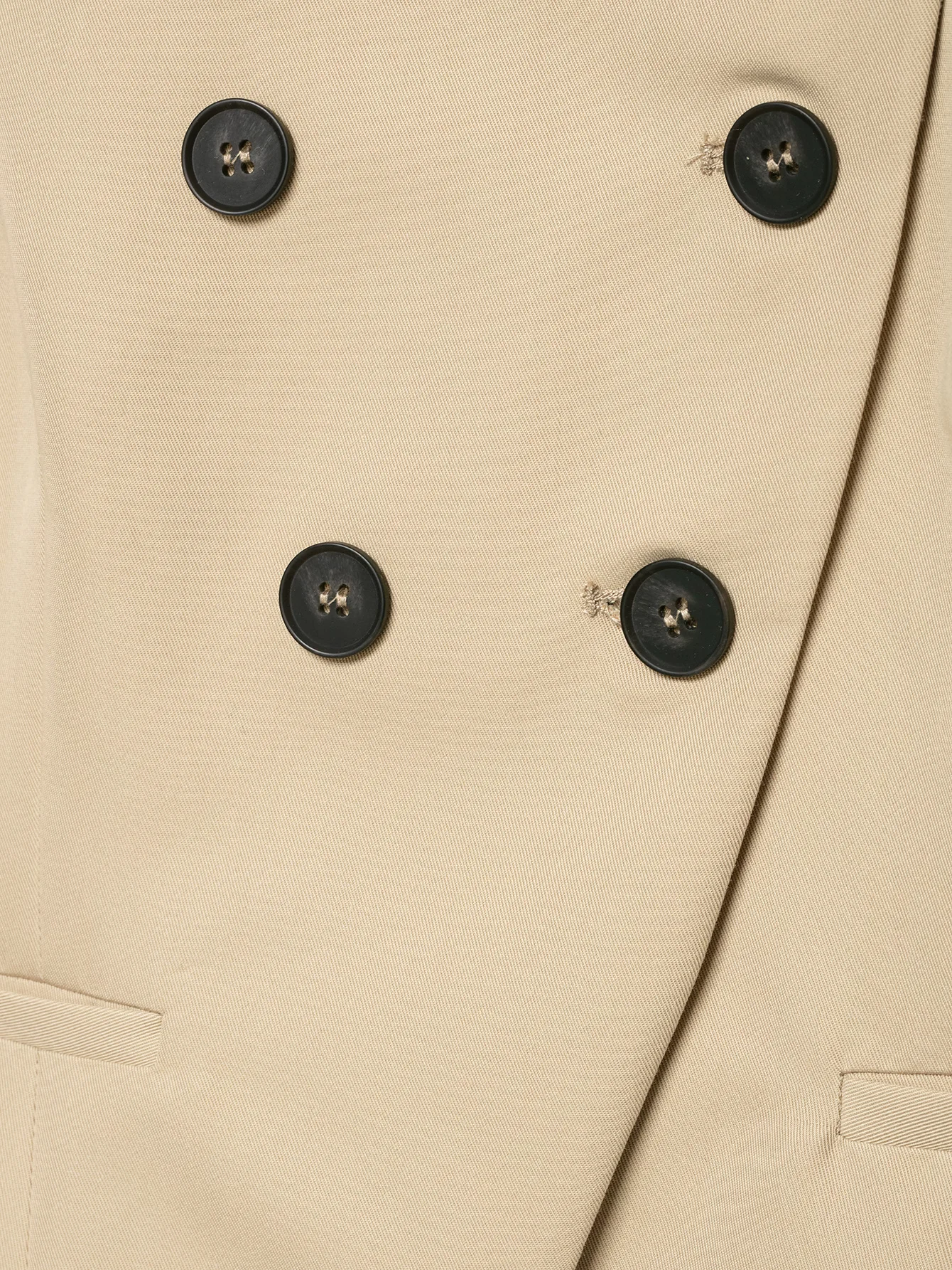 KONDALA Damen Pendler-Schicker Kurzarm-Blazer, Zweireihig, Slim Fit, Eleganter Blazer, Sommer 2026, Trendiges High-Street Casual Top – Detail 10