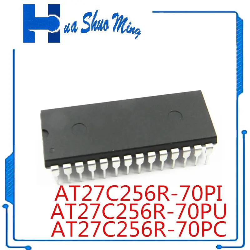 2PCS/LOT   AT27C256R-70PC AT27C256R-70PI AT27C256R-70PU DIP28