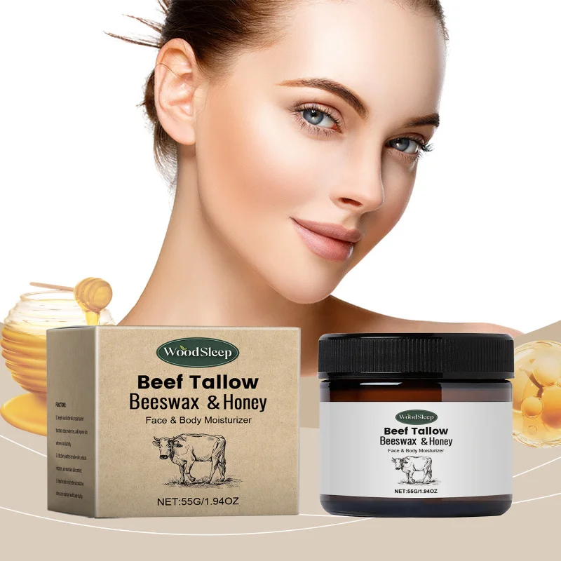 

Beef Tallow Moisturizing Cream For Hydrating, Moisturizing, Facial Care, Brightening Skin Tone, Firming & Rejuvenating Skin
