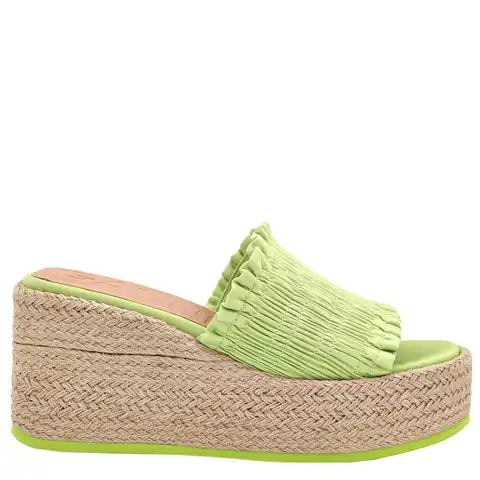 Ganni | Tender Shoots Smock Espadrille Wedge Sandals