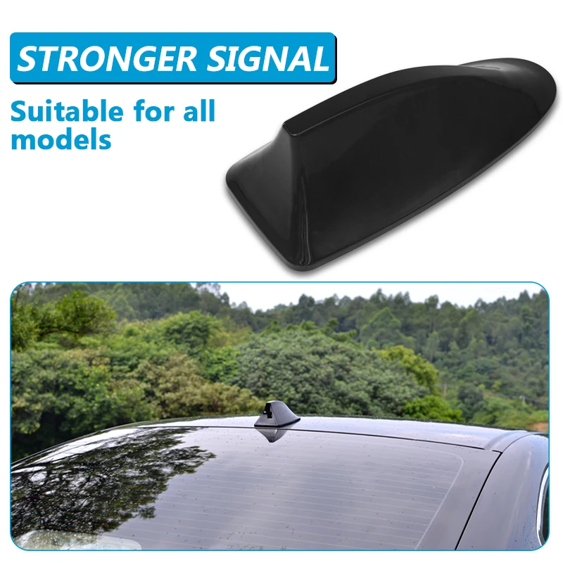 Car Antennas Shark Fin Antenna Auto Radio Signal Aerials Roof Antennas For Lada vesta granta kalina priora Niva Samara Vesta