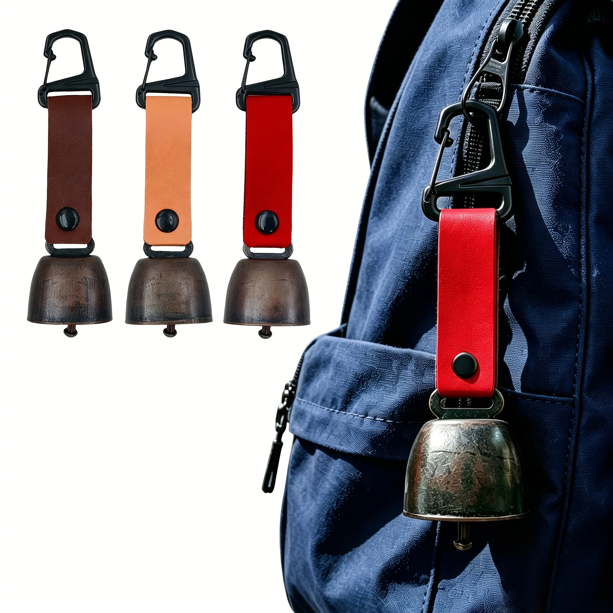 Outdoor Bear Bells, Portable and Practical, Ideal for Hiking, Camping, and Cycling
