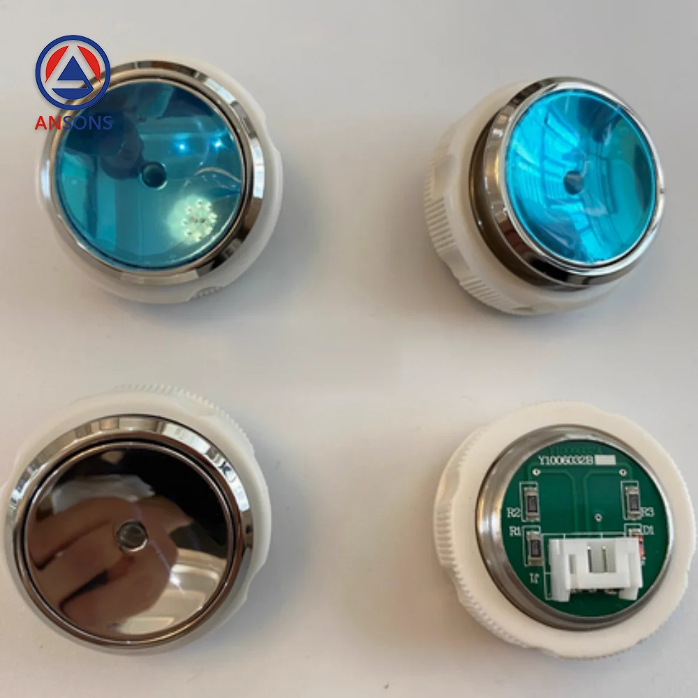 Y1006032B Y1006032A OTIS مصعد زر مقاوم للانفجار الفولاذ المقاوم للصدأ Ansons قطع غيار المصاعد #5