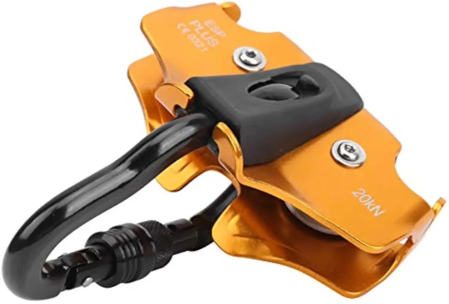 

20KN CNC Machine Double Pulley System Strong Rock Climbing Mountaineering Electrical Equipment Rigging Load-Bearing Hauling Tool
