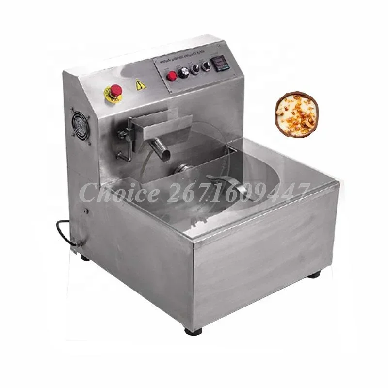 Automatic Chocolate Melting Tempering Machine with Vibration Table Electric Chocolate Tempering Machine