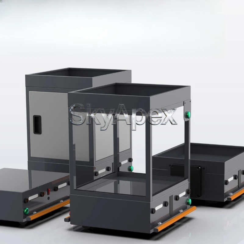 50KG Handling Automatic Tracking Guided Electronic Factory Transport Vehicle Brushless Motor Fixture Material Pallet