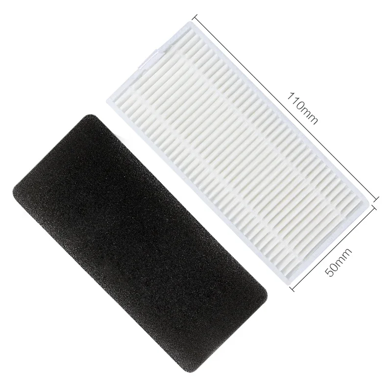 Robot Dust Hepa Filter for Neatsvor X500 X520 X600 Pro Tesvor X500 T8 S6 Ikhos Create NetBot S15 Robot Vacuum Cleaner Parts