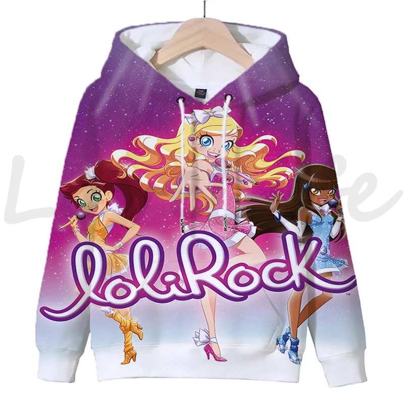 

Kids LoliRock Hoodies Children 3D Print Sweatshirts Tops Boys Girls Long Sleeve Pullover Cute Cartoon Tracksuit Sudadera Escolar