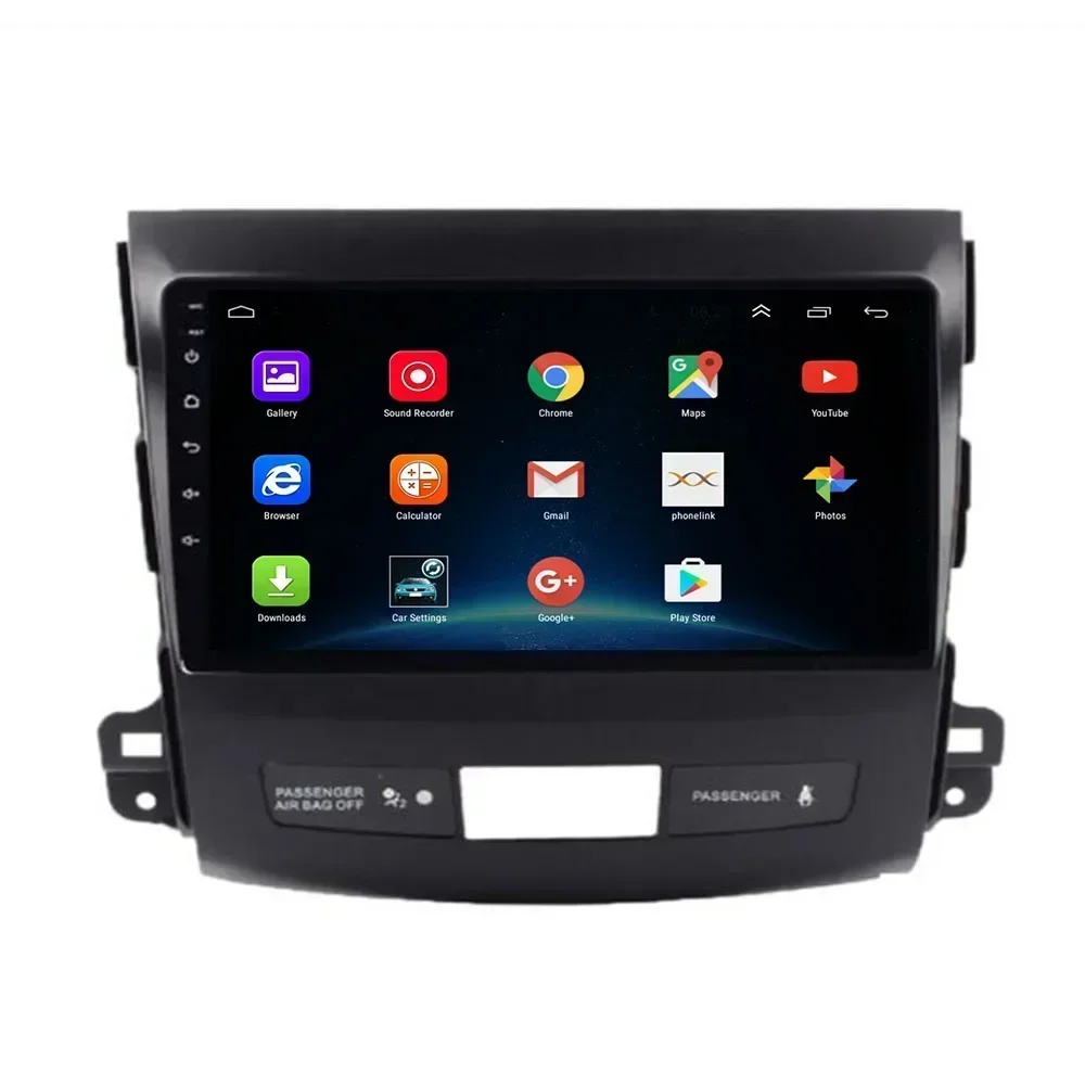 Rádio automático android para mitsubishi outlander xl 2005-2014 rádio do carro reprodutor de vídeo multimídia navegação gps câmera dvd