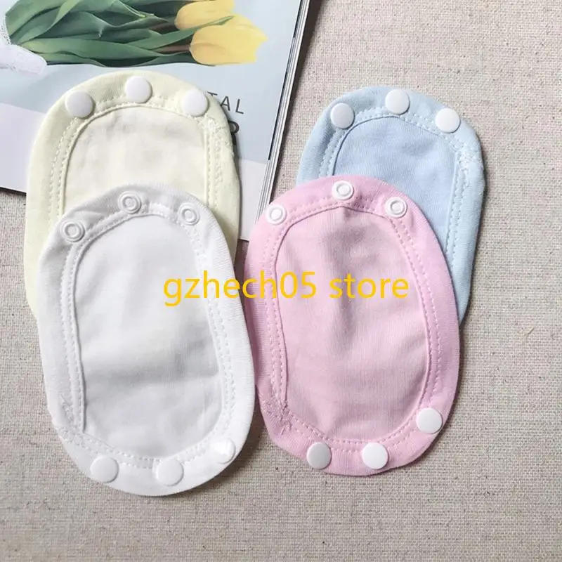 D55E حزمة مكونة من 4 قطع لوحة تمديد حفاضات قابلة لإعادة الاستخدام تتميز بسهولة التركيب مشبك بلاستيكي آمن وملاءمة تصميم من #5