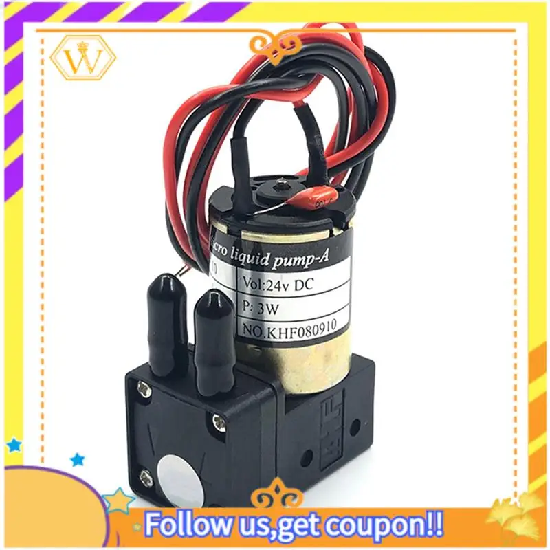 Latest-4X Pressure Motor Ink Pump Indoor And Outdoor Photo Machine Suction Pump Liquid Pump 24V Diaphragm Pump
