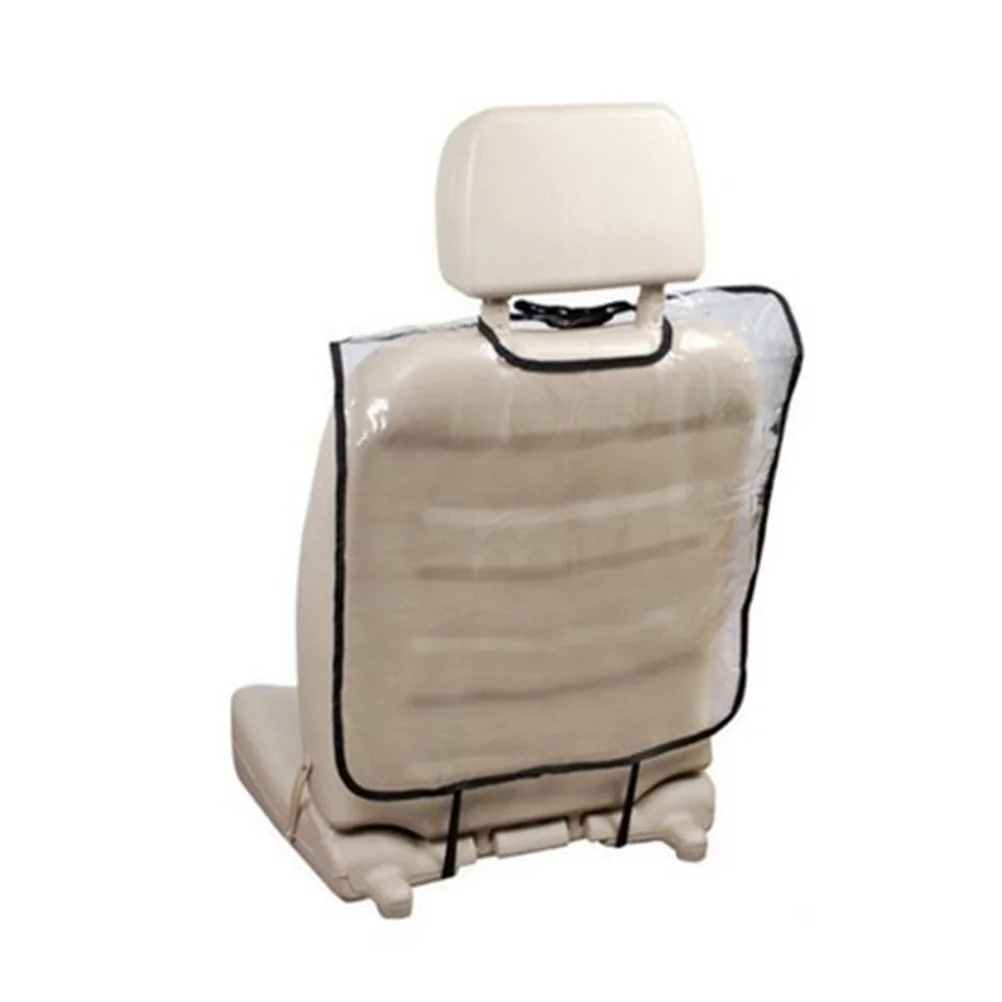 

2Pcs Anti-Kick Car Seat Back Protector Waterproof Scratch-Resistant Pad Fits Most Vehicles with Headrest Easy Wipe Cleaning