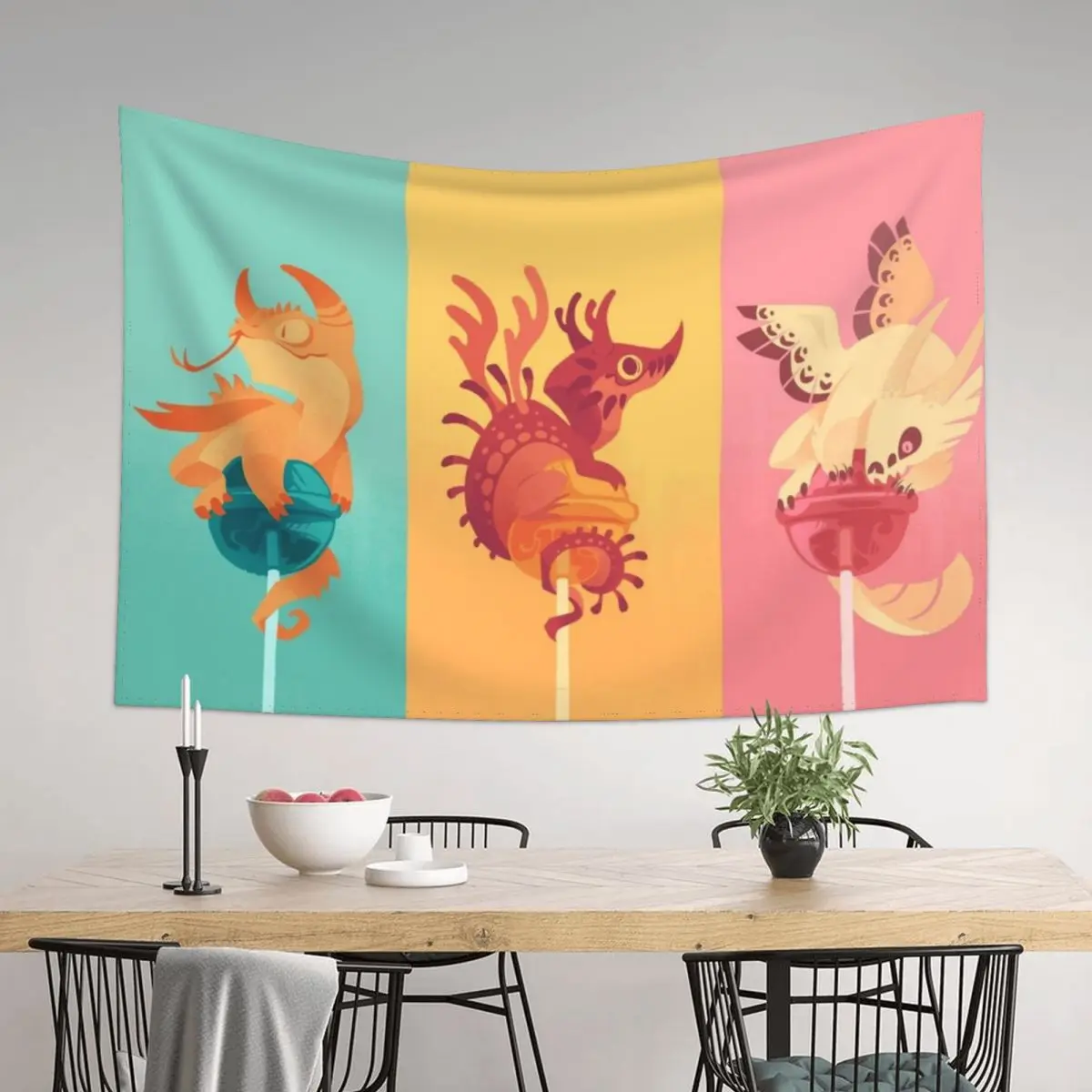 

Dragonpops assorted pack Tapestry Room Decor For Girls Wall Hanging Decor Room Decorator Wall Decor Tapestry