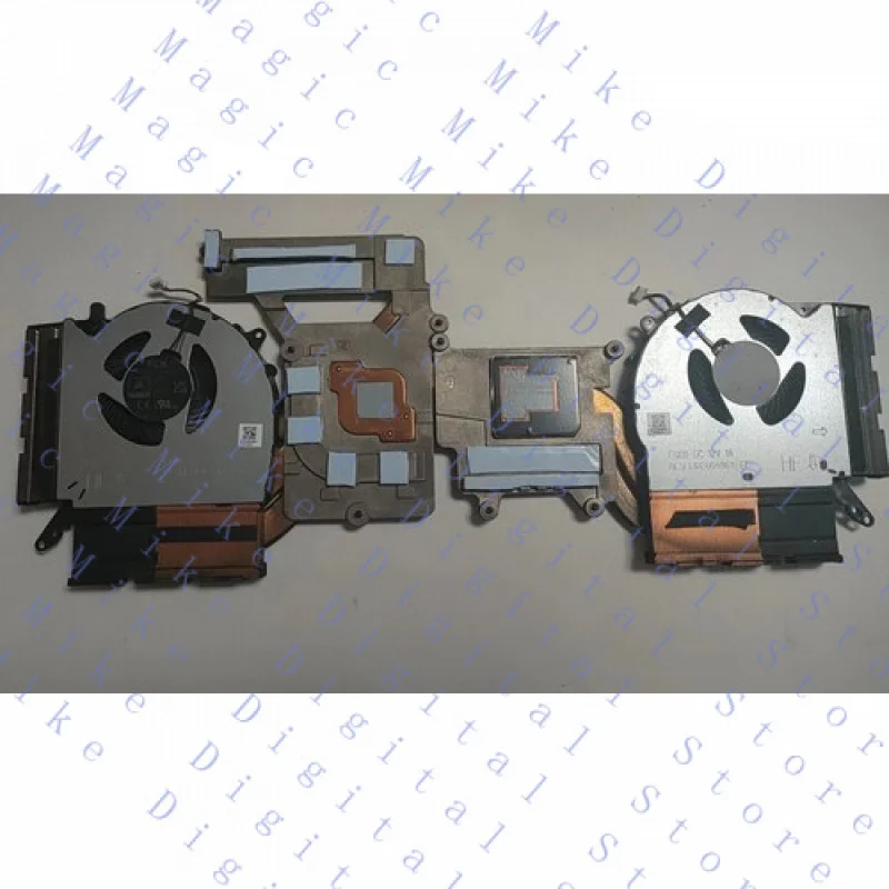 UU  5H40S20855 For Lenovo Legion 5 16ARX8 R9000P CPU GPU Cooling Fan with Heatsink